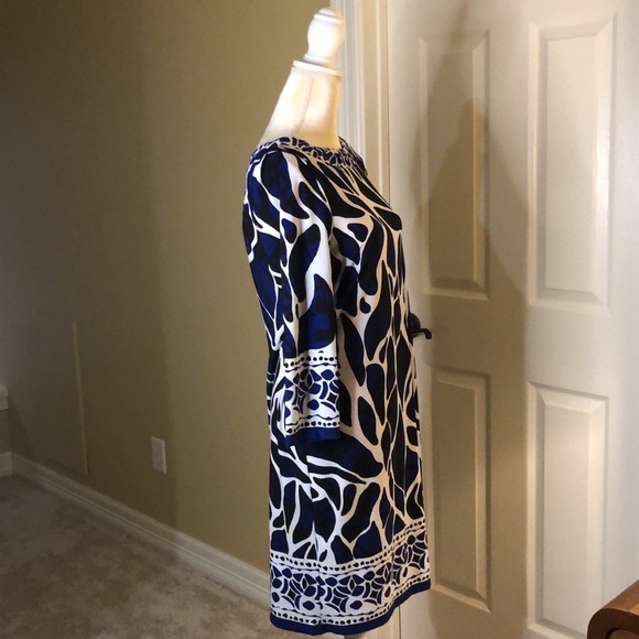 Muse dress by Boston Proper Atm pit to arm pit 17 1/2 in. Length 35 inches. - Picture 4 of 9